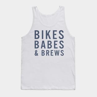 Bikes, Babes and Brews Tank Top